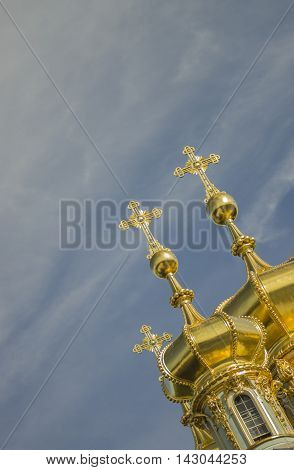 PUSHKIN, RUSSIA Znamenskaya Church in Pushkin Leningrad region
