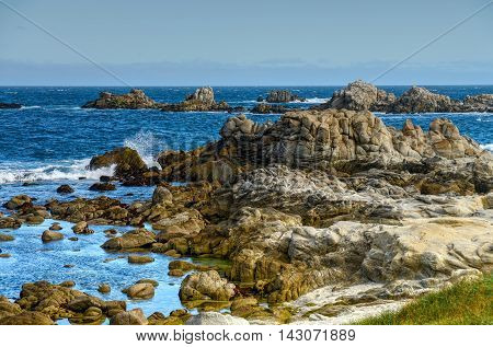 Pacific Ocean Asilomar State Marine Reserve California