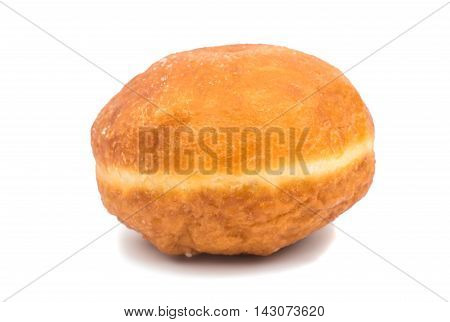 small dessert donuts isolated on white background