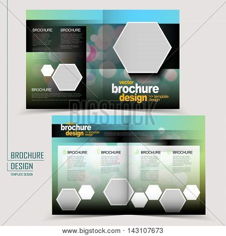 Trendy Half-fold Template Design