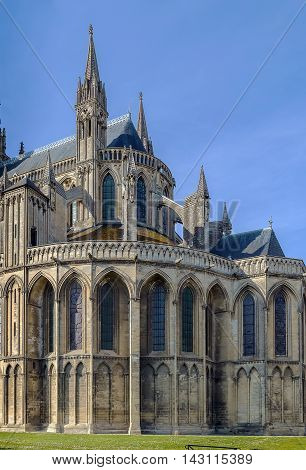 Bayeux Cathedral is a Norman-Romanesque cathedral located in the town of Bayeux France