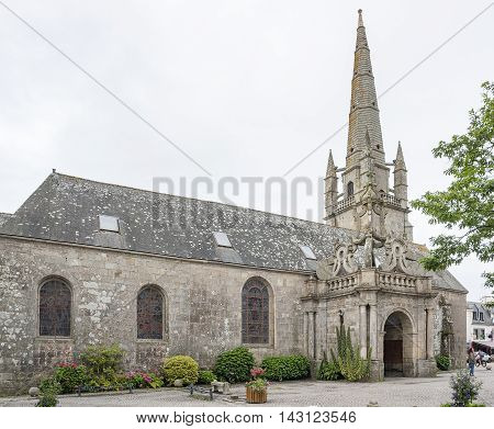 church in a town named Carnac in the Morbihan department in Brittany France