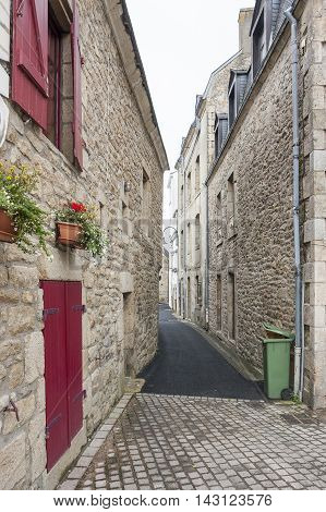 town named Carnac in the Morbihan department in Brittany France