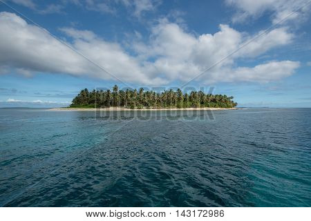 A idyllic tropical island paradise probably infested with pirates