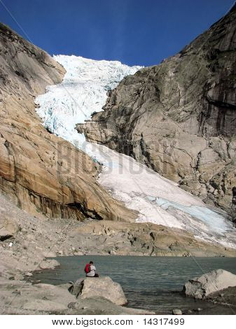 Glacier in Norway
