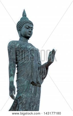 Buddha Image In Walking Posture