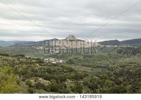 Morella in Castellon provicne in Valencia, Spain