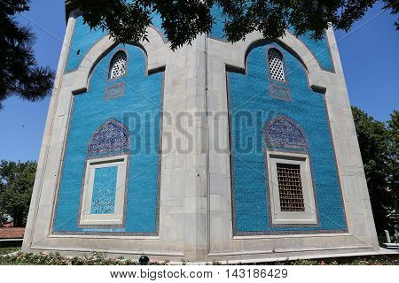 Green Tomb In Bursa City