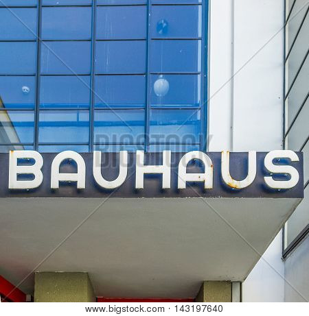 Bauhaus Dessau (hdr)
