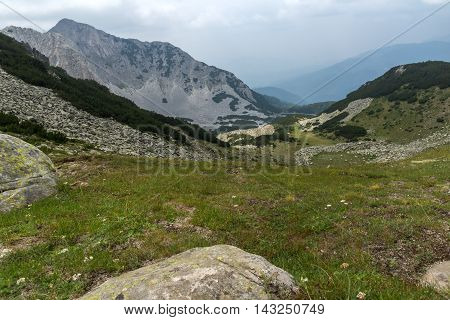 Amazing View of  Sinanitsa peak and  lake,  Pirin Mountain, Bulgaria