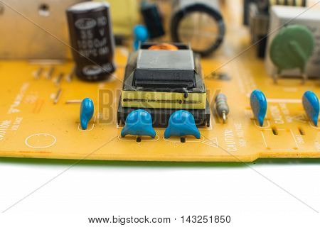 Printed-circuit board- It is photographed by close up