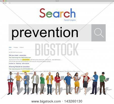 Prevention Preventing Prevent Stopping Symptoms Concept