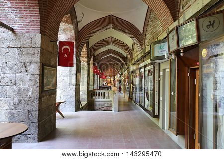 Koza Han In Bursa City, Turkey