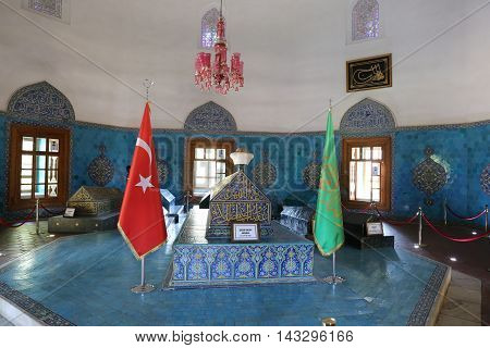 Green Tomb In Bursa City