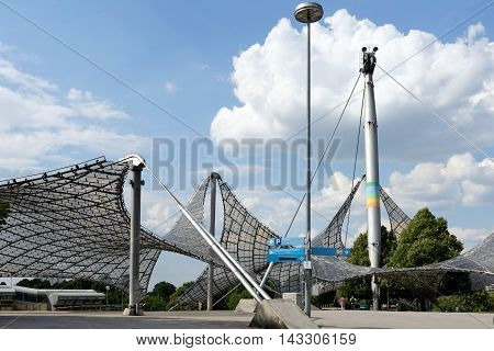MUNICH GERMANY - 4 AUGUST 2015: Part of 