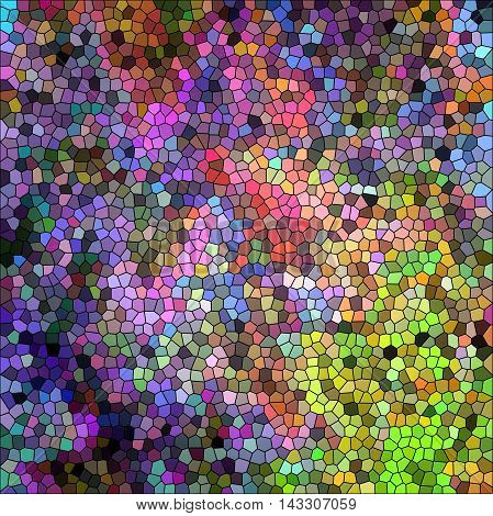 Abstract coloring background of the abstract gradient with visual illusion,cubism,wave and stained glass effect