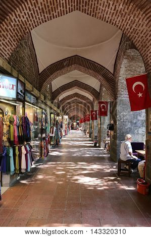 Koza Han In Bursa City, Turkey