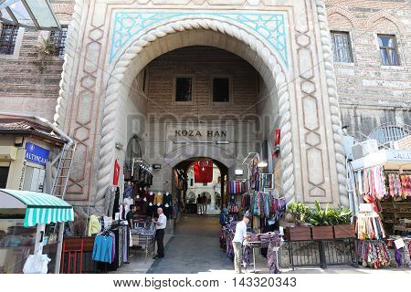 Koza Han In Bursa City, Turkey