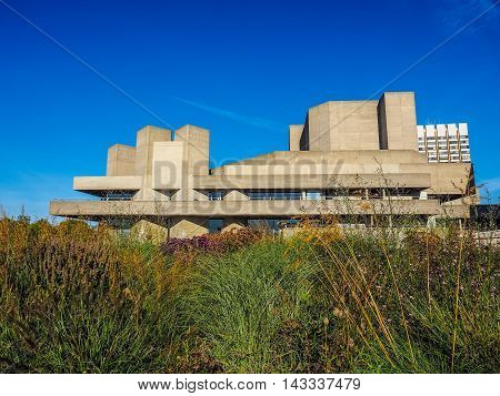National Theatre In London (hdr)