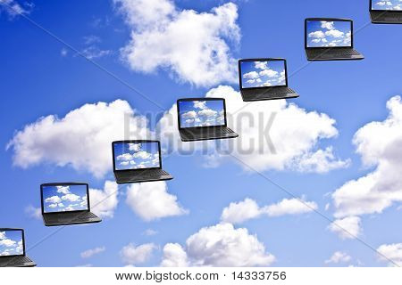 Cloud Computing Technology Concept