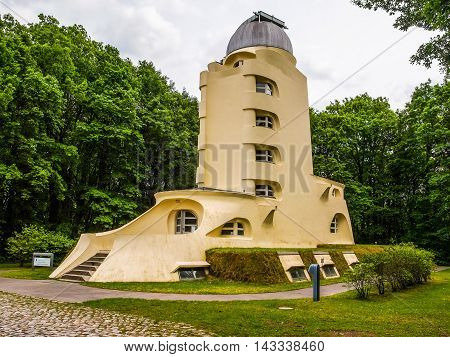 Einstein Turm In Potsdam (hdr)