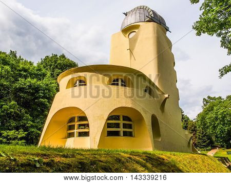 Einstein Turm In Potsdam (hdr)