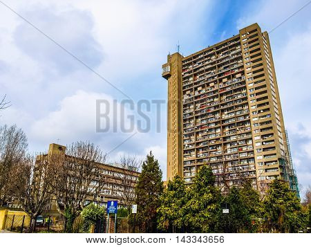 Trellick Tower In London (hdr)