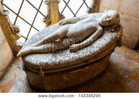 Exhibit In The Museum Of The Siena Cathedral