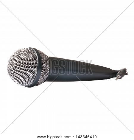 Microphone Isolated On White Background