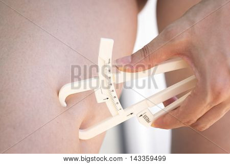 Fat Caliper Measuring Bodyfat
