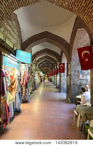 Koza Han In Bursa City, Turkey