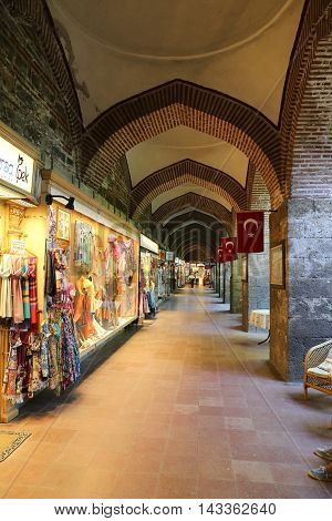 Koza Han In Bursa City, Turkey