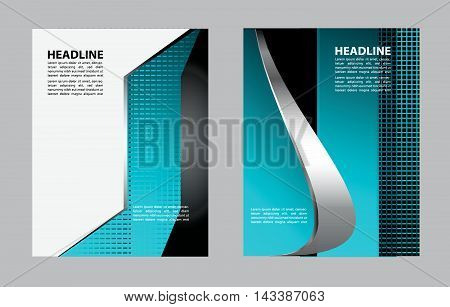Flyer background with space for your message