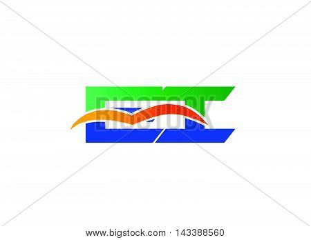 Ei Logo. Ei  company linked letter logo