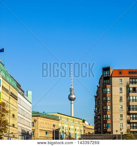 Tv Tower, Berlin Hdr