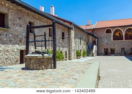 Famous Kykkos Monastery, Cyprus
