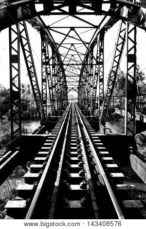 old railway bridge vintage Sawi Railway Station is a railway station located in Na Pho Subdistrict Sawi District Chumphon