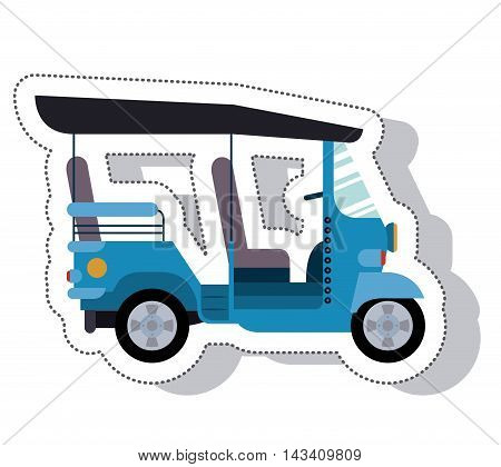 moto taxi service isolated icon vector illustration design