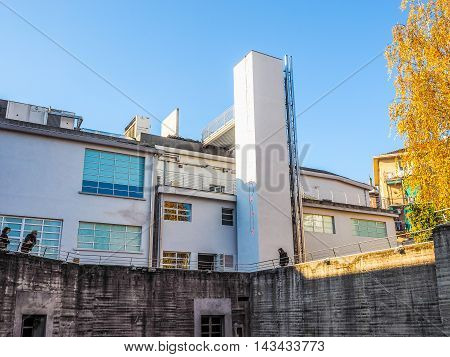 Fondazione Merz Art Gallery In Turin (hdr)