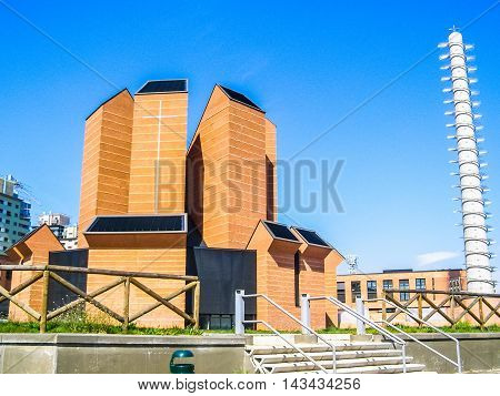 Santo Volto Church In Turin (hdr)