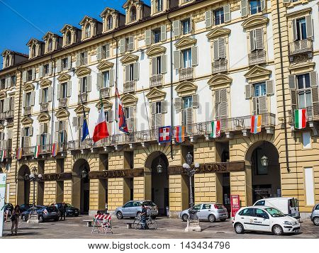 Palazzo Della Regione Building In Turin (hdr)