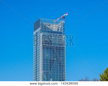 Regione Piemonte Skyscraper In Turin (hdr)
