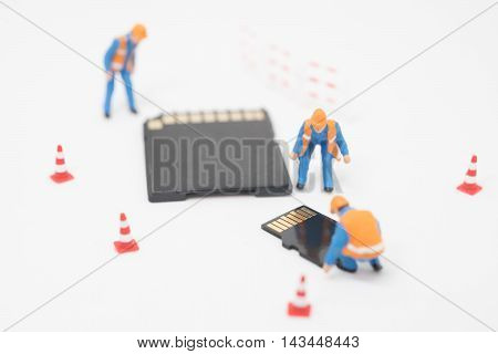 Concept Of Data Recovery.