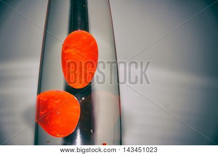 Red Lava Lamp Photography
