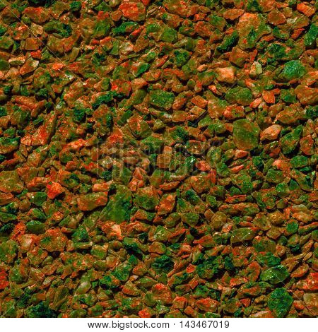 Background from small stones. Granite stone floor or wall background texture. Lessovsky. Lessovsky.