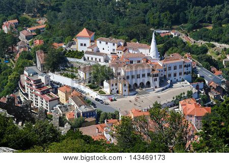Palace Of Sintra, Lisbon District, Portugal