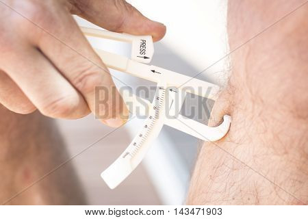Fat Caliper Measuring Bodyfat