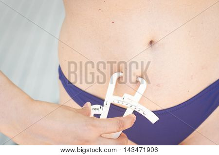 Fat Caliper Measuring Bodyfat
