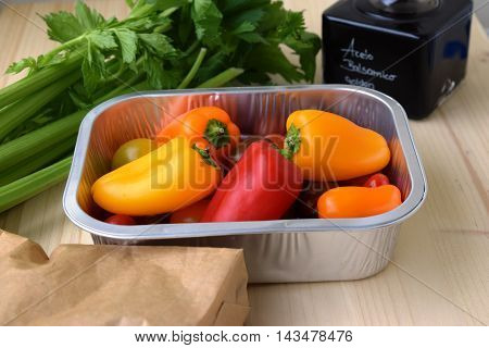 Fresh vegetables.  Assortment of fresh vegetables close up.