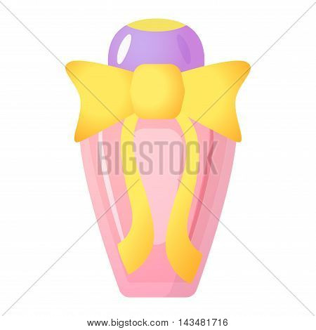 Vector perfume fashion container smell spray. Vector illustration perfume shop symbols elegant merchandise gift. Beauty liquid luxury fragrance aroma perfume bottle aromatherapy.